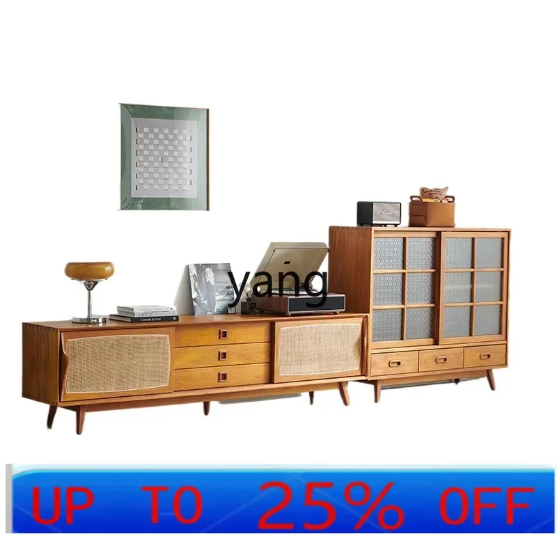LH TV cabinet solid wood retro wind floor cabinet rattan living room bedroom floor
LH TV cabinet solid wood retro wind floor cabinet rattan living room bedroom floor