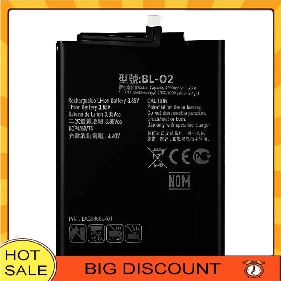 Mobile Phone Battery 3000Mah For LG BL-02 Lightweight Premium Replacement
Mobile Phone Battery 3000Mah For LG BL-02 Lightweight Premium Replacement