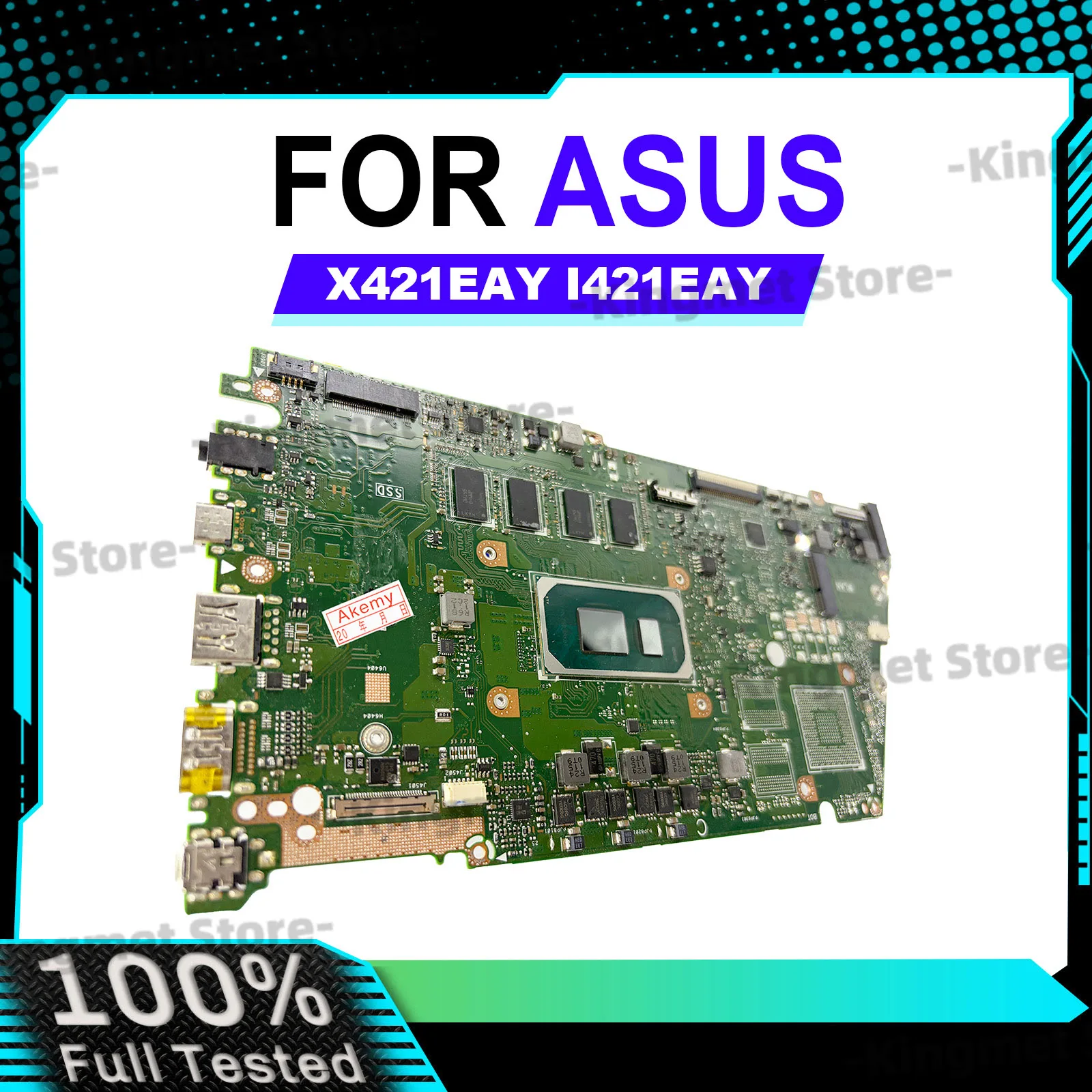 X421EAY Laptop Motherboard For ASUS X421EQ R421E ADOL14EA X421E X421EPY X421EA I421E X421EQY Mainboard With 11th Gen I3 i5 i7
X421EAY Laptop Motherboard For ASUS X421EQ R421E ADOL14EA X421E X421EPY X421EA I421E X421EQY Mainboard With 11th Gen I3 i5 i7
