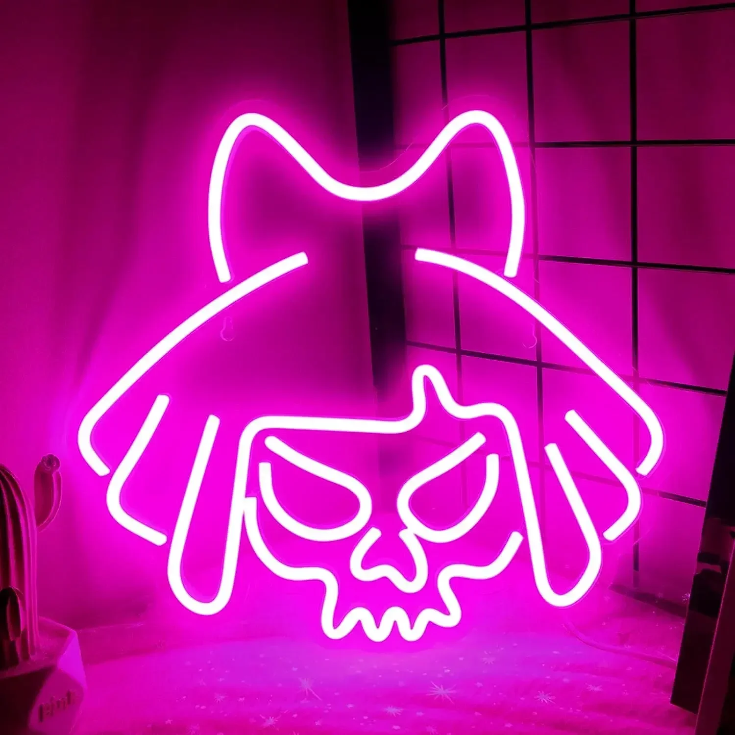 Skeleton LED Neon Sign for Bedroom Pink Halloween Neon Sign for Wall Decor Neon Home Decor for Living Room Game Room Halloween
Skeleton LED Neon Sign for Bedroom Pink Halloween Neon Sign for Wall Decor Neon Home Decor for Living Room Game Room Halloween