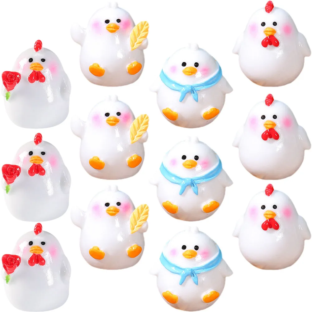 12pcs Resin Chick Figurines Mini Decorations Lightweight Detailed Design For Yard House Landscape Ornament
12pcs Resin Chick Figurines Mini Decorations Lightweight Detailed Design For Yard House Landscape Ornament