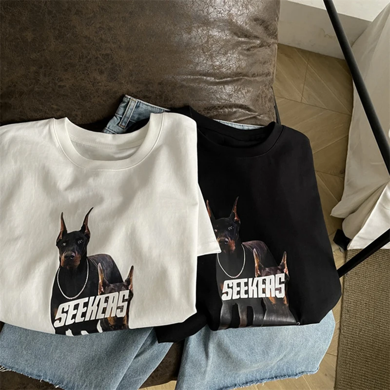 Outlet Brand Men's And Women's Pure Cotton ort Sve T-irt with Label Clip Dogbreed: Poodle Trendy Summer Casual Top
Outlet Brand Men's And Women's Pure Cotton ort Sve T-irt with Label Clip Dogbreed: Poodle Trendy Summer Casual Top