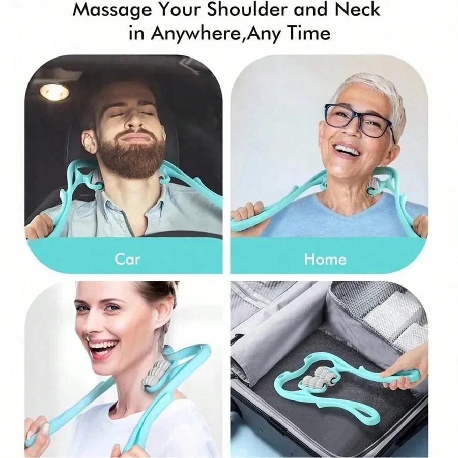 2026 Portable And Easy To Use1pc Neck Massager, Neck Roller Suitable For Arm, Legs, Back, Neck And Shoulder Relaxer
2026 Portable And Easy To Use1pc Neck Massager, Neck Roller Suitable For Arm, Legs, Back, Neck And Shoulder Relaxer