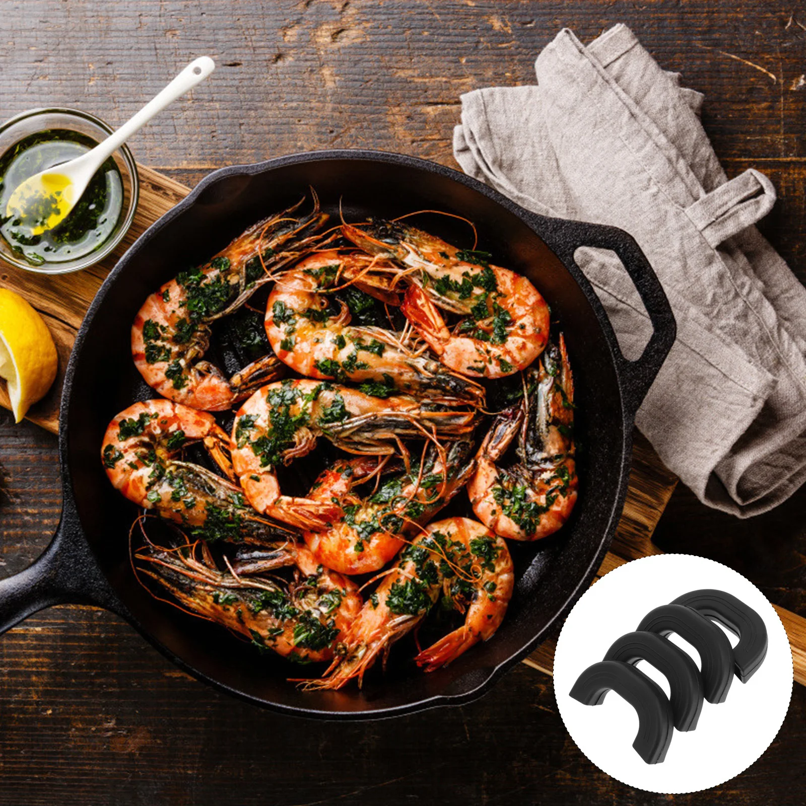 4pcs Silicone Pot Handle Holder Heat Resistant Non-Slip Anti-Scald Kitchen Tool For Pots Pans Insulation Sleeve Kitchen Bar
4pcs Silicone Pot Handle Holder Heat Resistant Non-Slip Anti-Scald Kitchen Tool For Pots Pans Insulation Sleeve Kitchen Bar