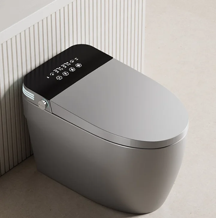 Modern Automatic Smart Toilet with Remote Control Heated Seat Siphon Jet Flushing Ceramic Floor Mounted Pink
Modern Automatic Smart Toilet with Remote Control Heated Seat Siphon Jet Flushing Ceramic Floor Mounted Pink