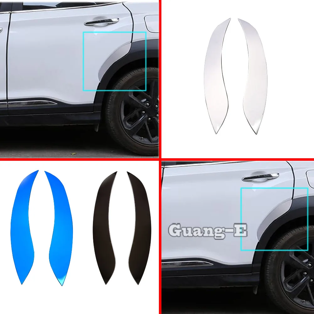 Для Hyundai Kona Encino Kauai 2017 2018 2019 2020 2021 автомобильная наклейка задний спойлер боковое треугольное колесо отделка бровей рамка капот 2 шт. 
Для Hyundai Kona Encino Kauai 2017 2018 2019 2020 2021 автомобильная наклейка задний спойлер боковое треугольное колесо отделка бровей рамка капот 2 шт.