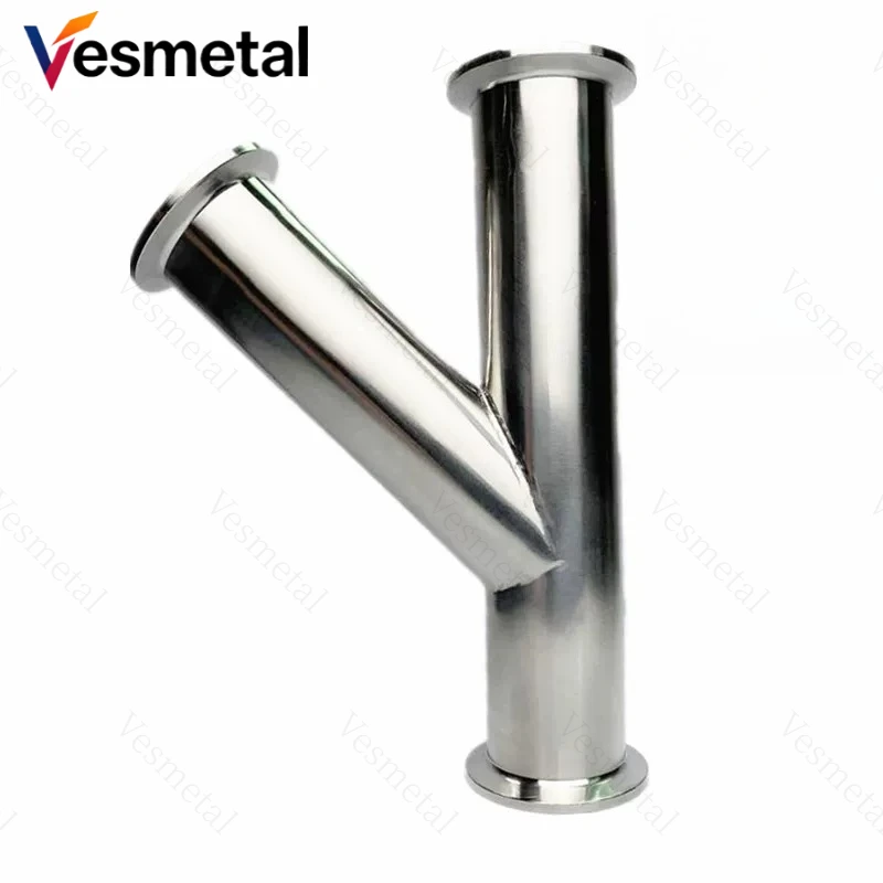 SUS304 Stainless Oblique Y 3-Way Sanitary Splitter,19-91mm OD 1.5/2/3" Tri Clamp Pipe Fitting for Homebrew Beer Wine Brewing
SUS304 Stainless Oblique Y 3-Way Sanitary Splitter,19-91mm OD 1.5/2/3" Tri Clamp Pipe Fitting for Homebrew Beer Wine Brewing