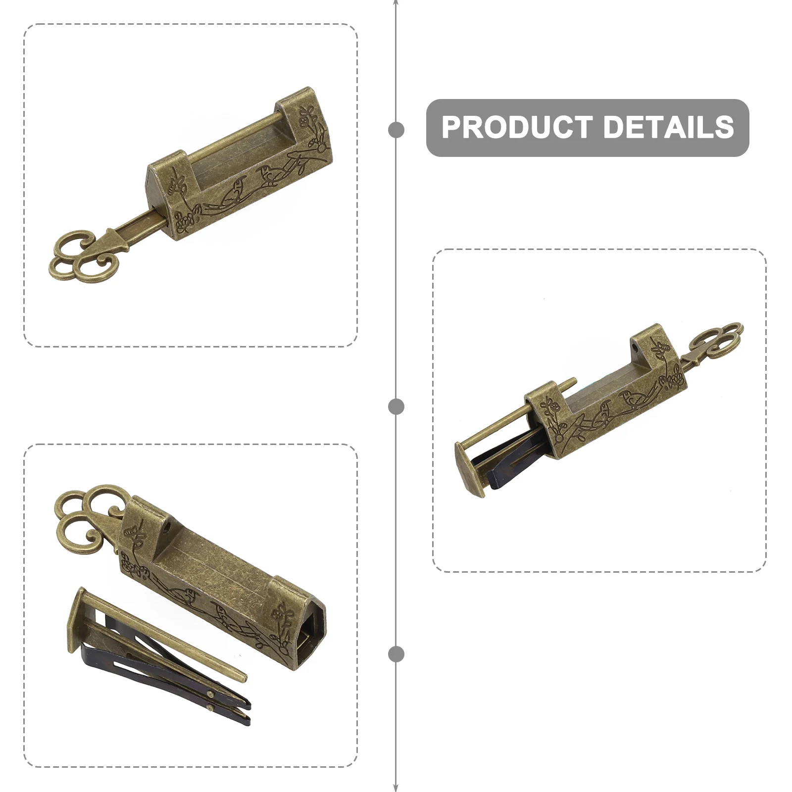 Украшение дома Китайский стиль Замок Антикварный навесной замок Антикварный дизайн Дизайн в китайском стиле Изысканный дизайн Функциональный замок
Украшение дома Китайский стиль Замок Антикварный навесной замок Антикварный дизайн Дизайн в китайском стиле Изысканный дизайн Функциональный замок