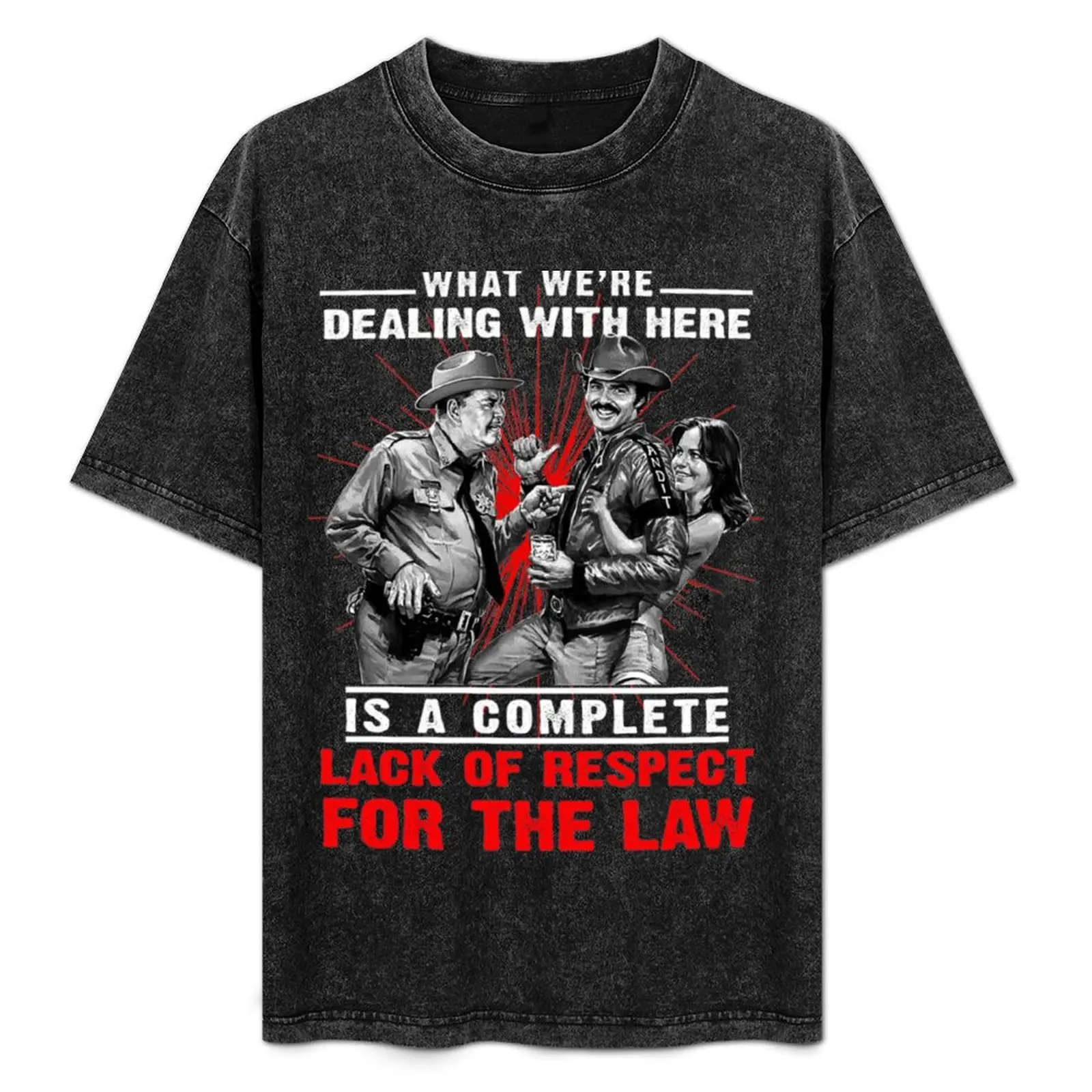 Lack of respect Smokey and the bandit car movie art T-Shirt Big Size Short Sleeve Casual Top
Lack of respect Smokey and the bandit car movie art T-Shirt Big Size Short Sleeve Casual Top