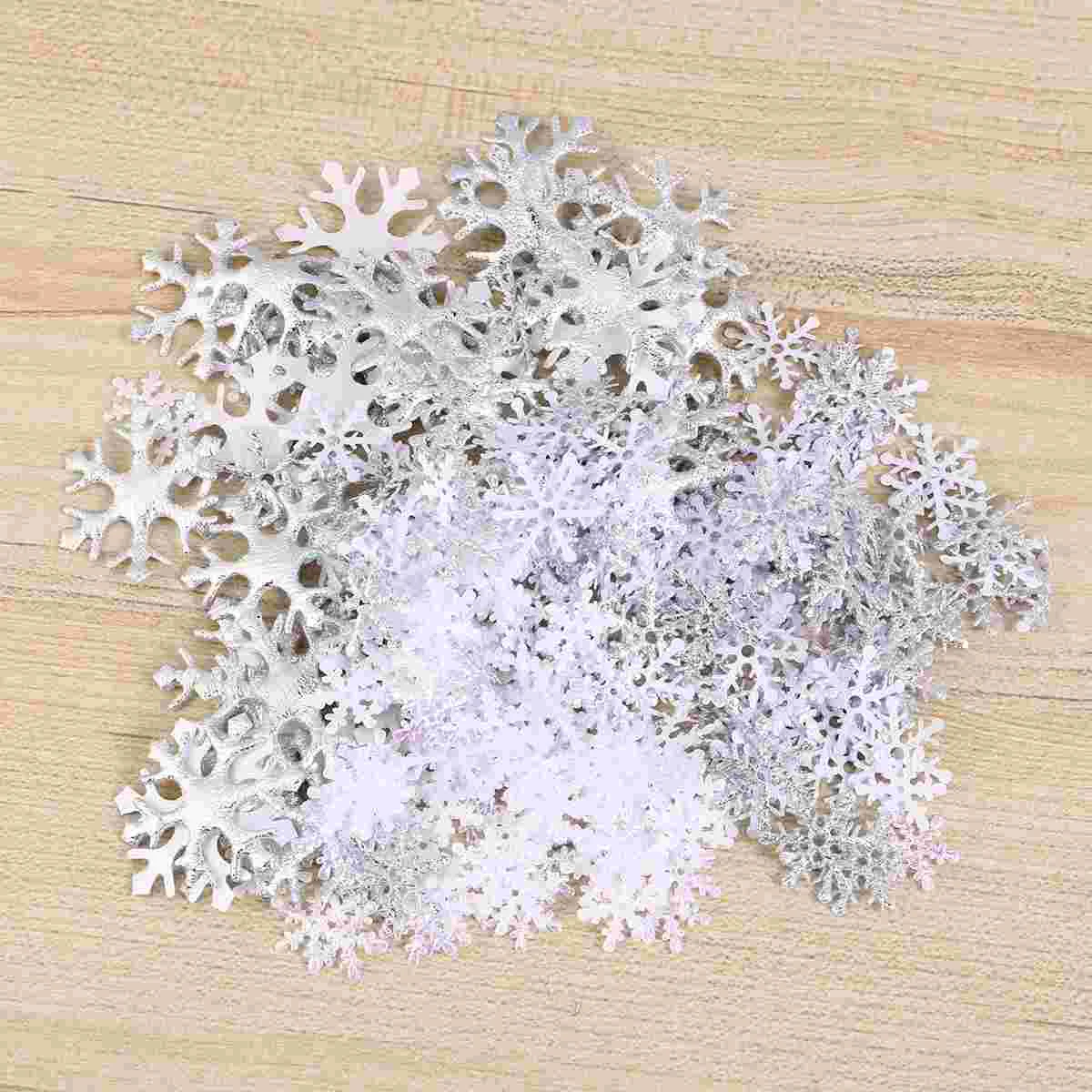600pcs Creative Snow Shaped Confetti Plastic Snowflakes Confetti for Christmas (100pcs 25cm Silver Snowflake, 300pcs Diameter 2
600pcs Creative Snow Shaped Confetti Plastic Snowflakes Confetti for Christmas (100pcs 25cm Silver Snowflake, 300pcs Diameter 2
