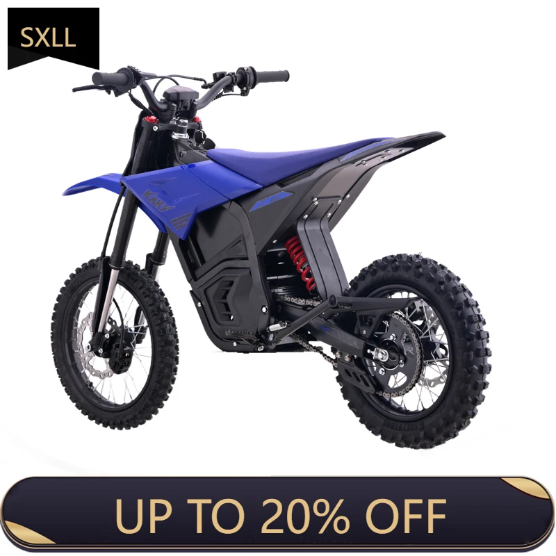 SXLL M5 electric off-road vehicle 72V 4500W sports racing motorcycle 75KM/H motorcycle full shock electric racing off-road vehic
SXLL M5 electric off-road vehicle 72V 4500W sports racing motorcycle 75KM/H motorcycle full shock electric racing off-road vehic