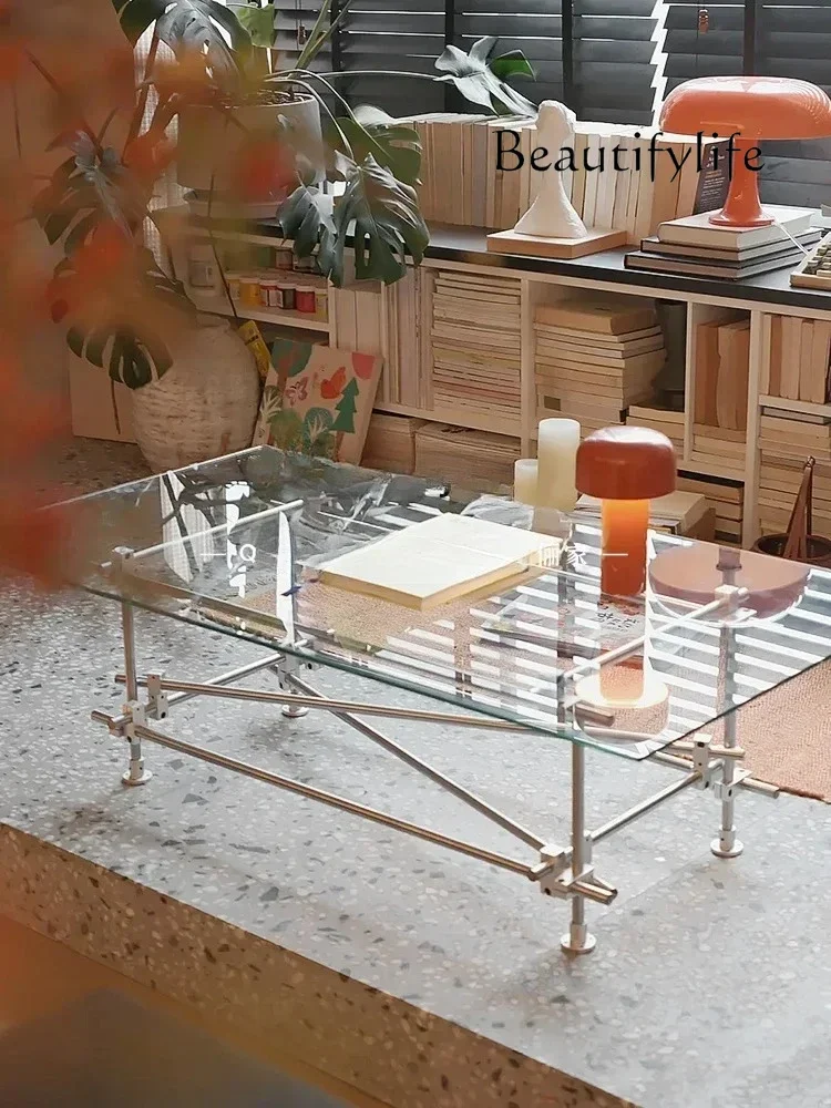 ZZL Modern Simple Tempered Glass Restaurant and Tea Table Rectangular Living Room Home Rectangular Coffee Table
ZZL Modern Simple Tempered Glass Restaurant and Tea Table Rectangular Living Room Home Rectangular Coffee Table
