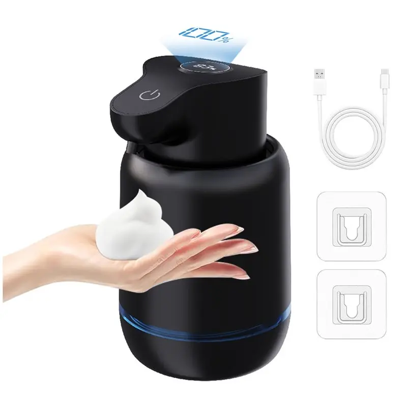 A74E-Automatic Touchless Foaming Soap Dispenser 420Ml 4 Level Adjustable Rechargeable Electric Wall Mounted For Kitchen
A74E-Automatic Touchless Foaming Soap Dispenser 420Ml 4 Level Adjustable Rechargeable Electric Wall Mounted For Kitchen