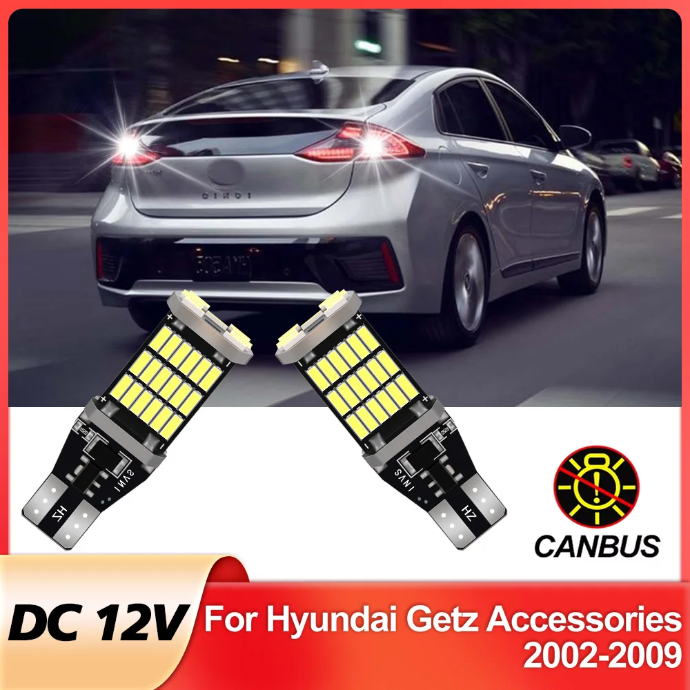 2pcs LED Reverse Light For Hyundai Getz Accessories 2002 2003 2004 2005 2006 2007 2008 2009 Backup Back Up Lamp
2pcs LED Reverse Light For Hyundai Getz Accessories 2002 2003 2004 2005 2006 2007 2008 2009 Backup Back Up Lamp