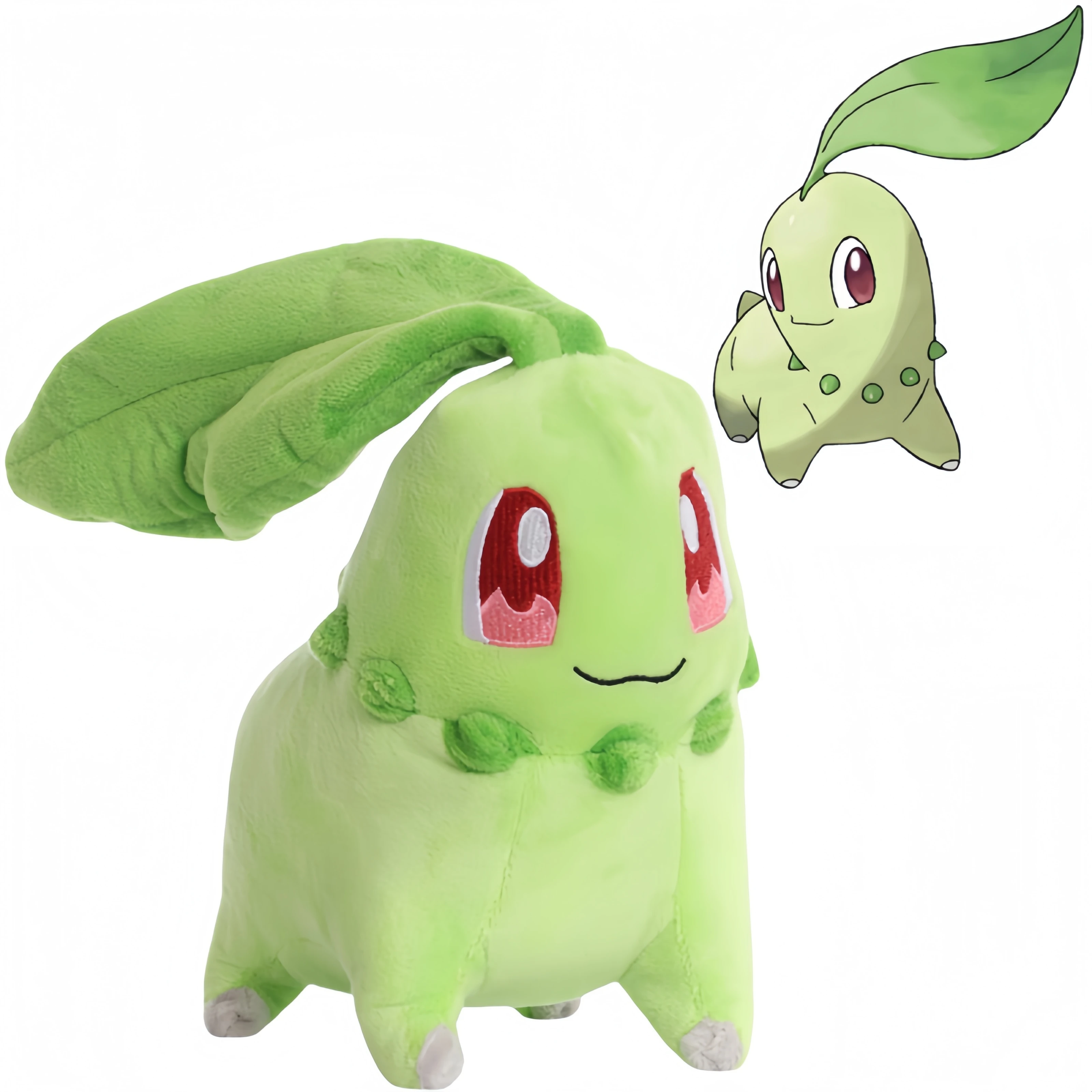 20 см Pokemon Chikorita плюшевые игрушки мягкая мультяшная кукла Chikorita Kawaii японское аниме эльф плюшевая кукла подарок на день рождения для детей
20 см Pokemon Chikorita плюшевые игрушки мягкая мультяшная кукла Chikorita Kawaii японское аниме эльф плюшевая кукла подарок на день рождения для детей
