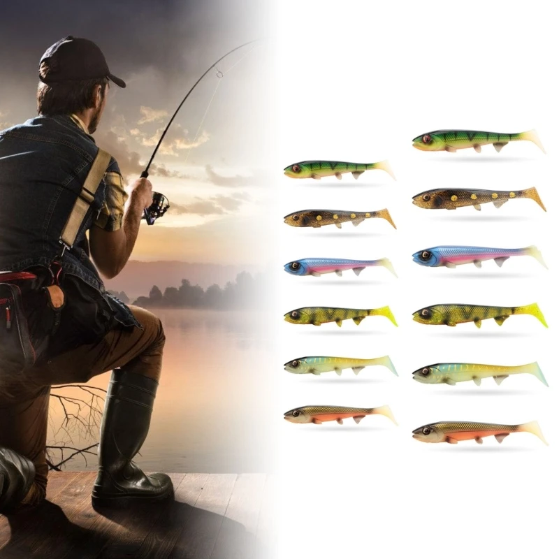 Paddle Square Tail Swimbaits Pike Floating Fishing Lure Soft Artificial Baits Outdoor Fishing Accessories Easy to Use
Paddle Square Tail Swimbaits Pike Floating Fishing Lure Soft Artificial Baits Outdoor Fishing Accessories Easy to Use