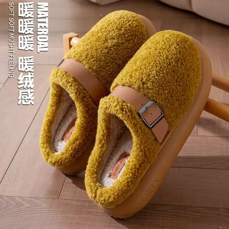 Winter Women's Indoor Slippers Warm Soft Soled Comfortable Outdoor Non Slip Suitable for Couples FashionBedroom Home Shoes
Winter Women's Indoor Slippers Warm Soft Soled Comfortable Outdoor Non Slip Suitable for Couples FashionBedroom Home Shoes