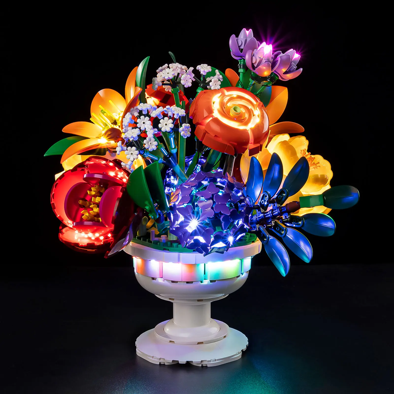 Набор светодиодных ламп для LEGO Flower Arrangement 10345
Набор светодиодных ламп для LEGO Flower Arrangement 10345