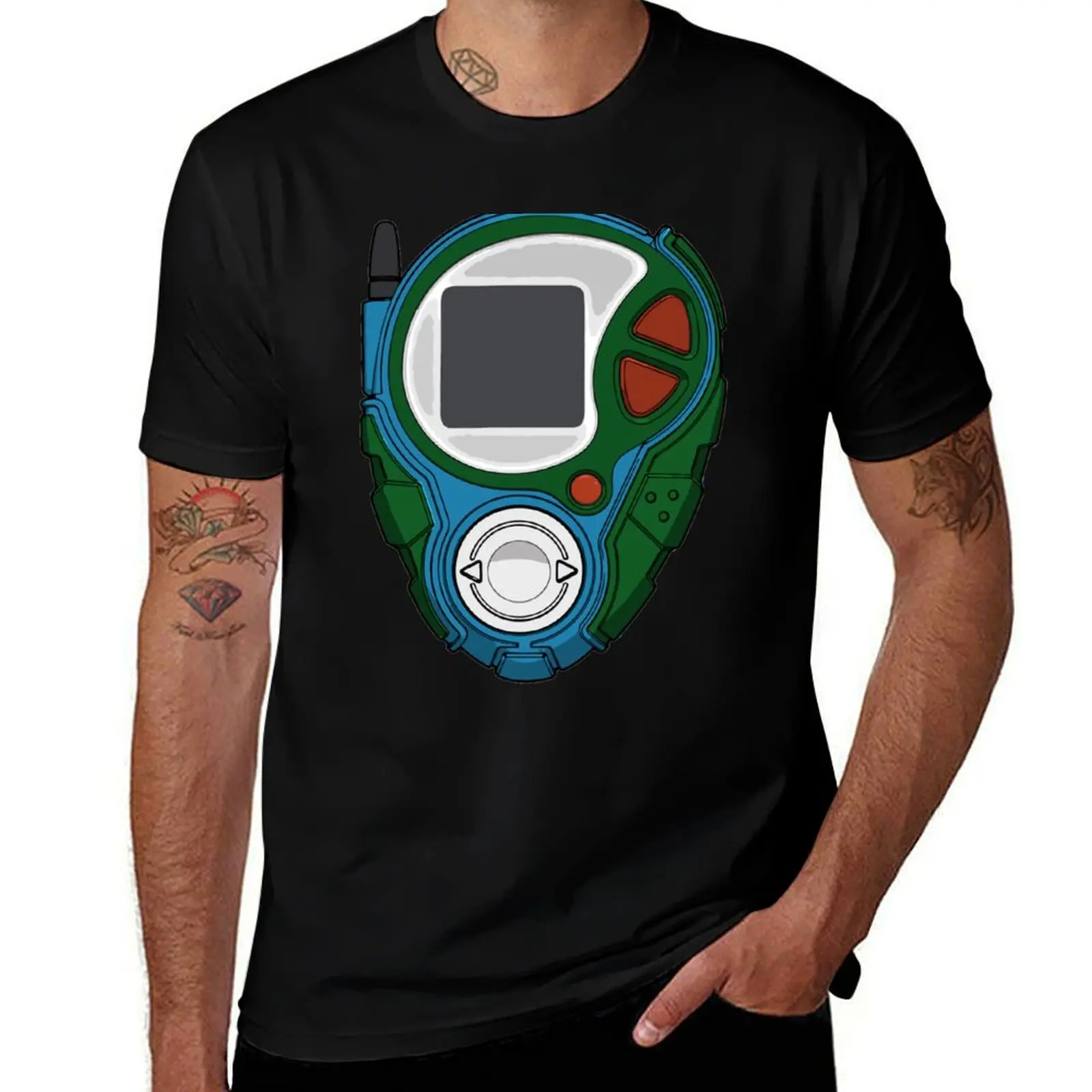 Davis and Ken's D-3 Digivice T-Shirt heavyweights tees quick-drying vintage t shirts mens t shirts pack
Davis and Ken's D-3 Digivice T-Shirt heavyweights tees quick-drying vintage t shirts mens t shirts pack