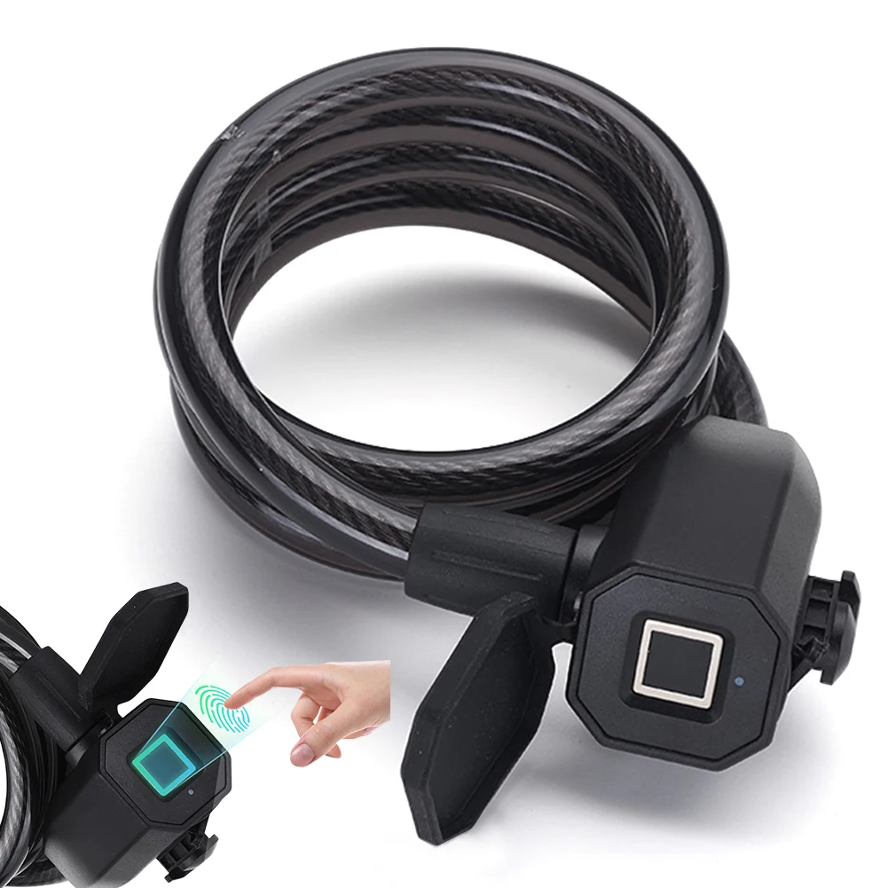 Fingerprint Bicycle Lock USB Charging Keyless Motorcycle Security Lock 1200mm Long MTB Road Bike Lock Bicycle Accessories
Fingerprint Bicycle Lock USB Charging Keyless Motorcycle Security Lock 1200mm Long MTB Road Bike Lock Bicycle Accessories
