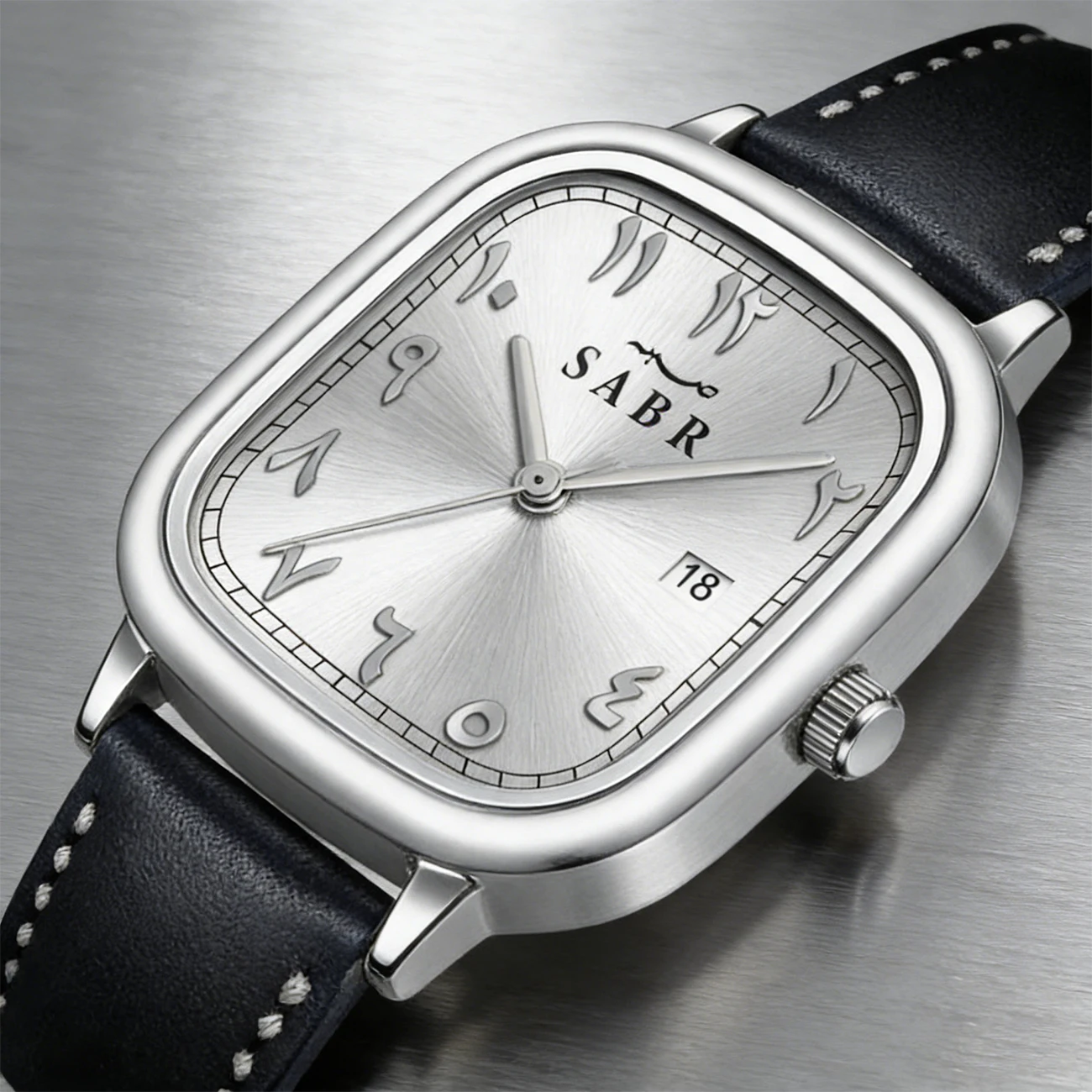 SABR high-end luxury brand watch leather strap alloy square Arabic numerals quartz watch men's business sports waterproof watch
SABR high-end luxury brand watch leather strap alloy square Arabic numerals quartz watch men's business sports waterproof watch