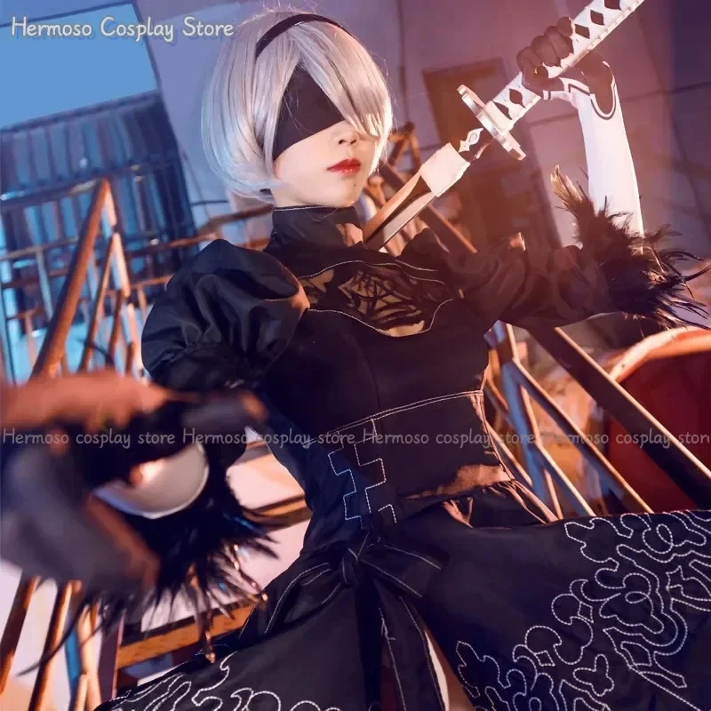 A;3\v,7'd/Nier Automata Cosplay Women Girls Yorha 2B Dark Gothic Outfit Wig Disguise Costume Plus Size Fancy P6'b\7.n;8/
A;3\v,7'd/Nier Automata Cosplay Women Girls Yorha 2B Dark Gothic Outfit Wig Disguise Costume Plus Size Fancy P6'b\7.n;8/