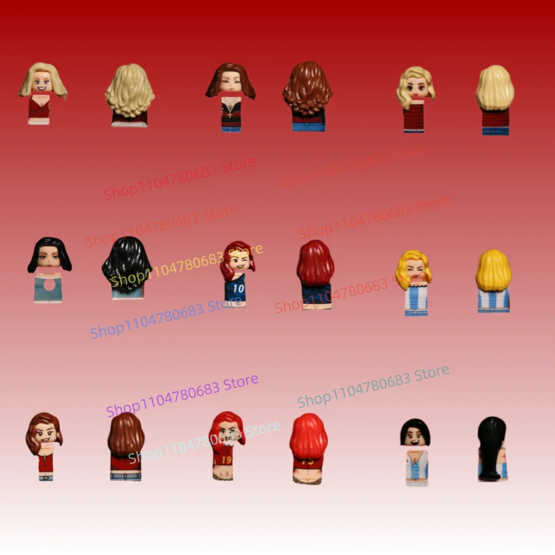 MOC Building Blocks Mini Figure Long-haired Girl Combination Assembly Model Ornament, Anime Cartoon Toy Gift Action Figure
MOC Building Blocks Mini Figure Long-haired Girl Combination Assembly Model Ornament, Anime Cartoon Toy Gift Action Figure
