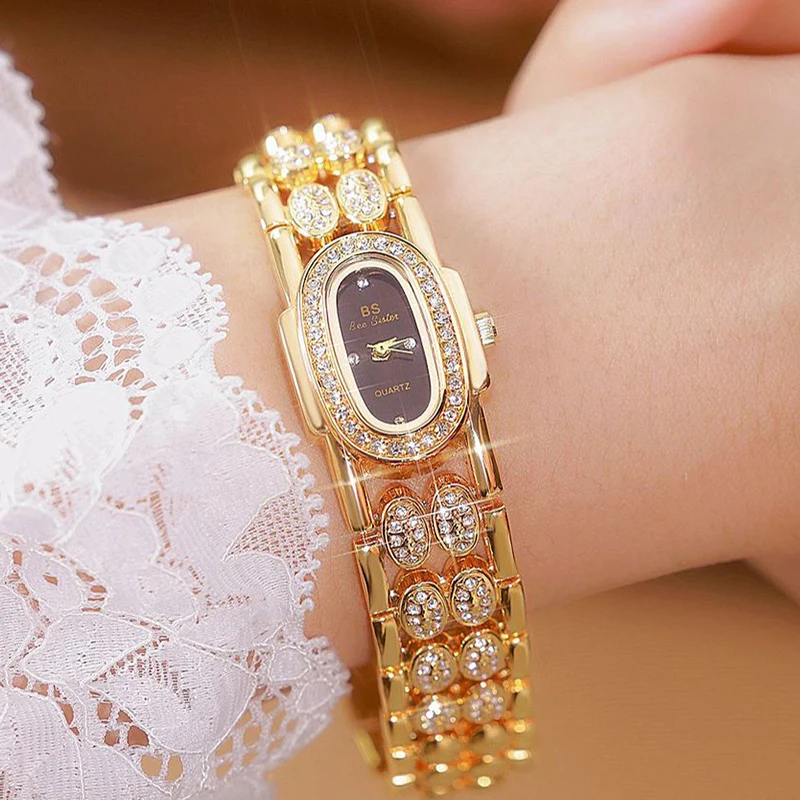 Fashion Elegant Unique Design Women Bracelet Watches For Ladies Wrist Watches Gold Women Quartz Wristwatch Top Brand Luxury 
Fashion Elegant Unique Design Women Bracelet Watches For Ladies Wrist Watches Gold Women Quartz Wristwatch Top Brand Luxury