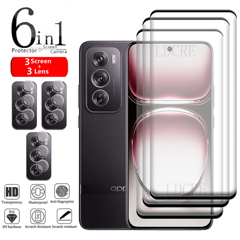 Стекло 6 в 1 для OPPO Reno 12 Pro, стекло для Reno 12 Pro, изогнутое защитное стекло 9H для экрана Reno 12 Reno12 Pro, стекло для объектива
Стекло 6 в 1 для OPPO Reno 12 Pro, стекло для Reno 12 Pro, изогнутое защитное стекло 9H для экрана Reno 12 Reno12 Pro, стекло для объектива