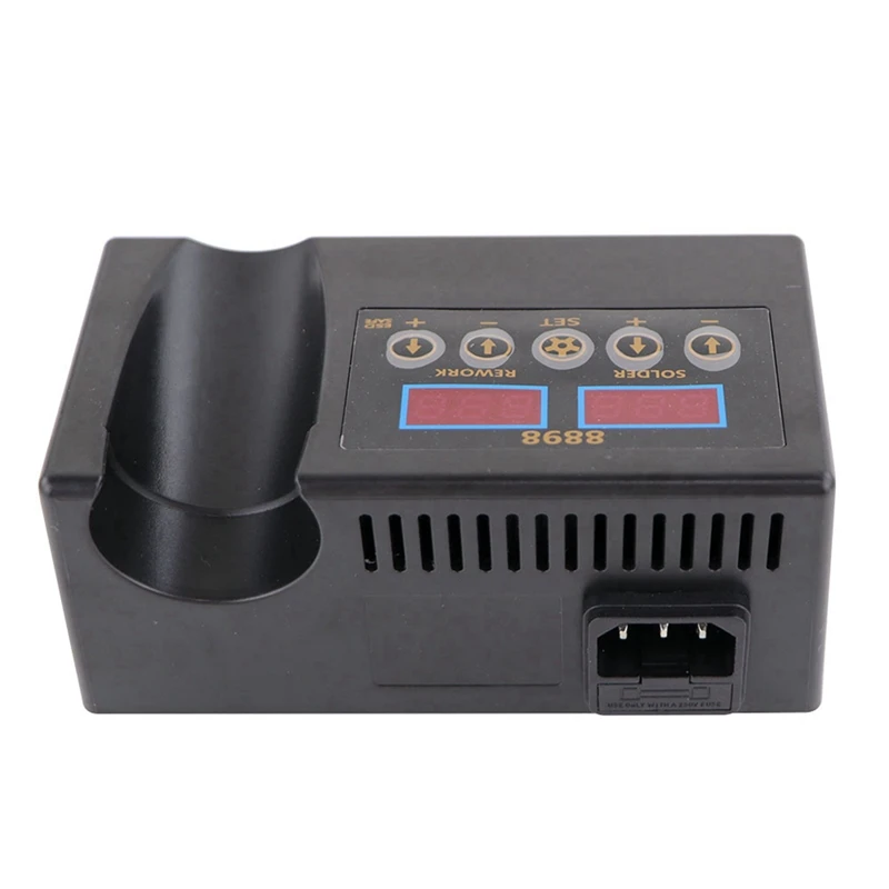 High-Efficiency EU Plug Soldering Iron & Hot Air Combo - BGA Rework Station For Cell-Phone PCB IC Tools
High-Efficiency EU Plug Soldering Iron & Hot Air Combo - BGA Rework Station For Cell-Phone PCB IC Tools