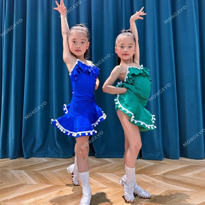 Cha Cha Rumba Samba Tango Latin Dance Dress Girls Standard Ballroom Dance Dresses Dance Clothes Kids Latin Practice Dress 
Cha Cha Rumba Samba Tango Latin Dance Dress Girls Standard Ballroom Dance Dresses Dance Clothes Kids Latin Practice Dress