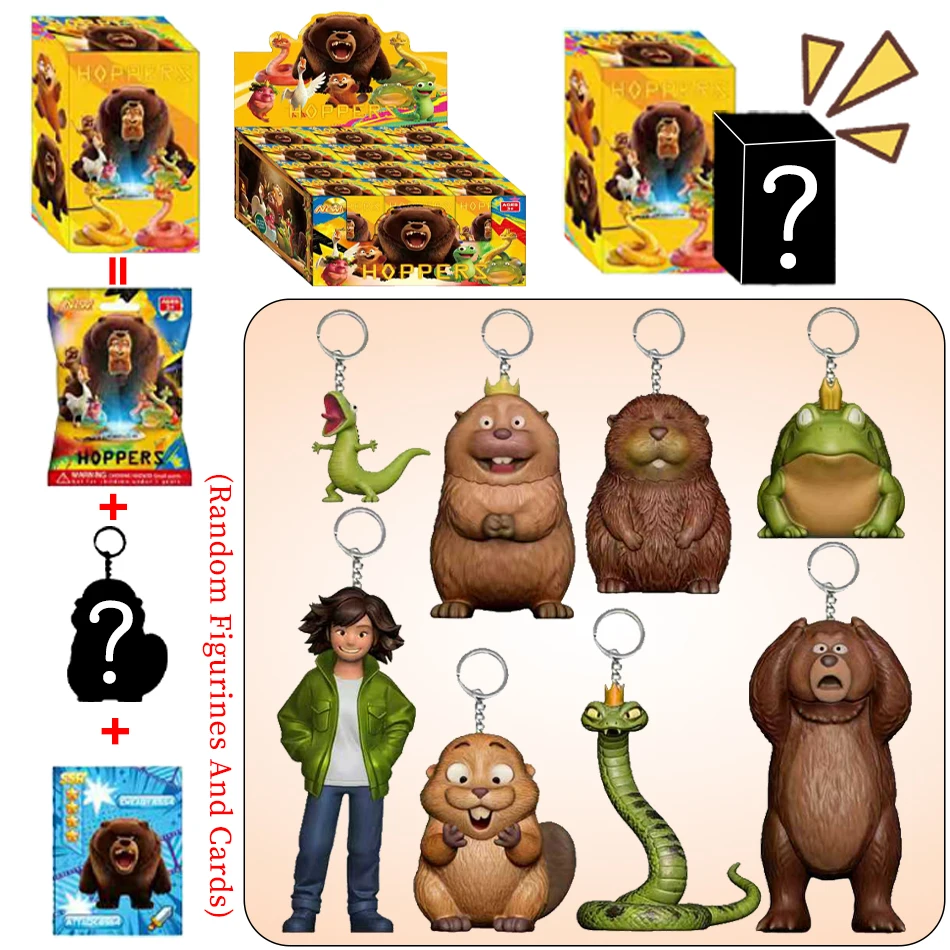 Новая аниме-серия Hoppers: Загадочная коробка с милыми фигурками Мэйбл, Кинг-Джордж, змей и ящериц, брелоки, виниловые игрушки, украшения для автомобиля, детские подарки-сюрпризы
Новая аниме-серия Hoppers: Загадочная коробка с милыми фигурками Мэйбл, Кинг-Джордж, змей и ящериц, брелоки, виниловые игрушки, украшения для автомобиля, детские подарки-сюрпризы