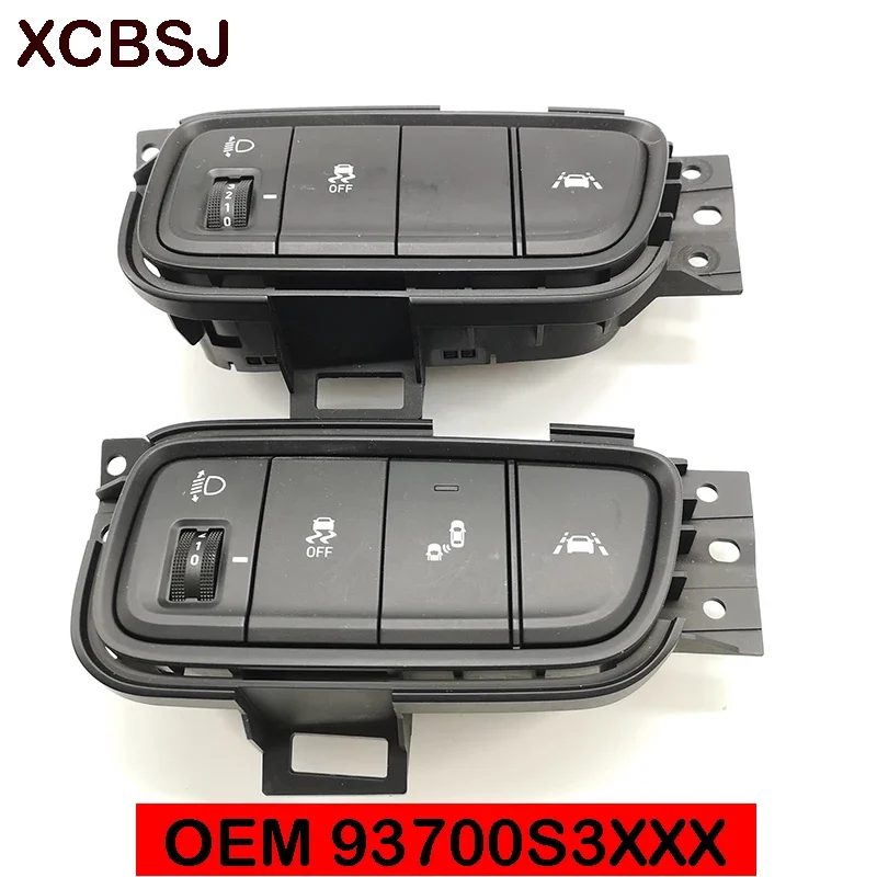 FOR Hyundai Santa Fe TM 2019 Instrument lamp anti slip side line auxiliary lane deviation switch 0EM 93700S3130 93700S3110
FOR Hyundai Santa Fe TM 2019 Instrument lamp anti slip side line auxiliary lane deviation switch 0EM 93700S3130 93700S3110