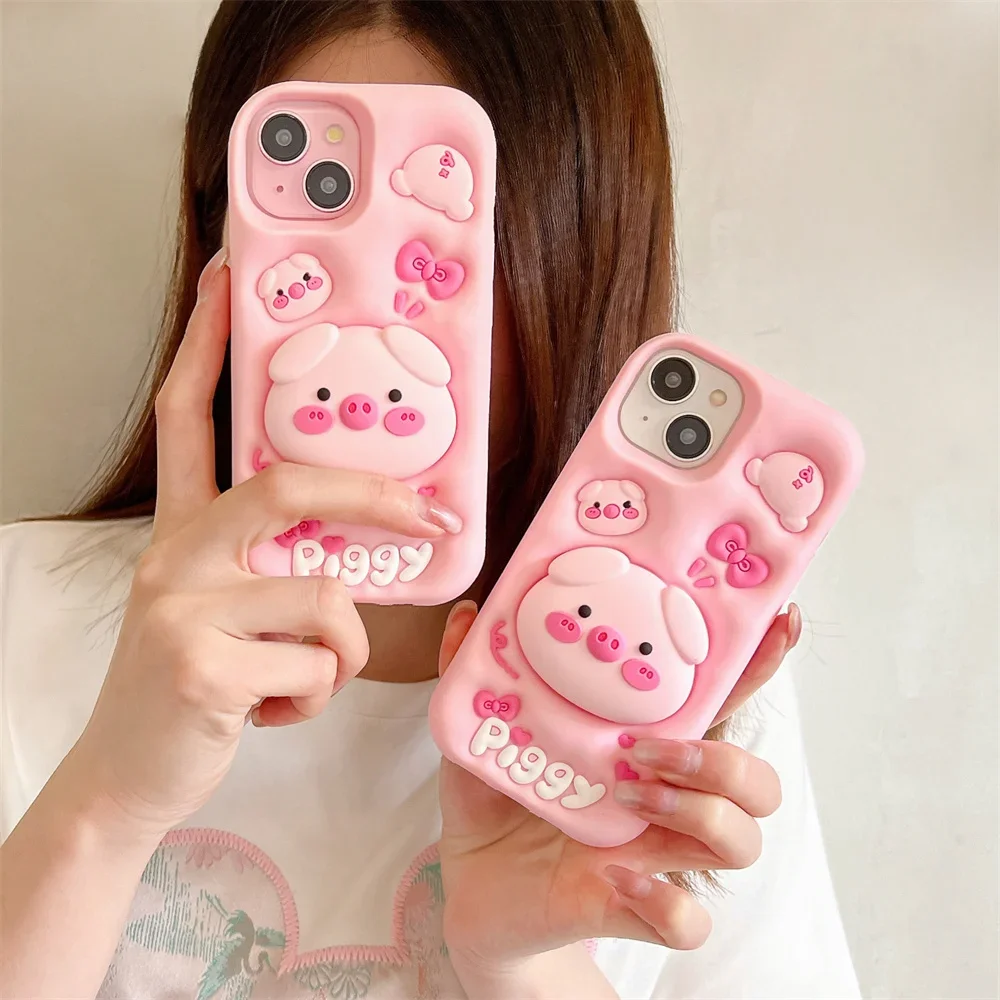For Samsung Galaxy S24 S23 Ultra S21 FE M12 F12 A10S A04S 3D Cartoon Piggy Soft Silicone Case Cute Pop Holder Cover
For Samsung Galaxy S24 S23 Ultra S21 FE M12 F12 A10S A04S 3D Cartoon Piggy Soft Silicone Case Cute Pop Holder Cover