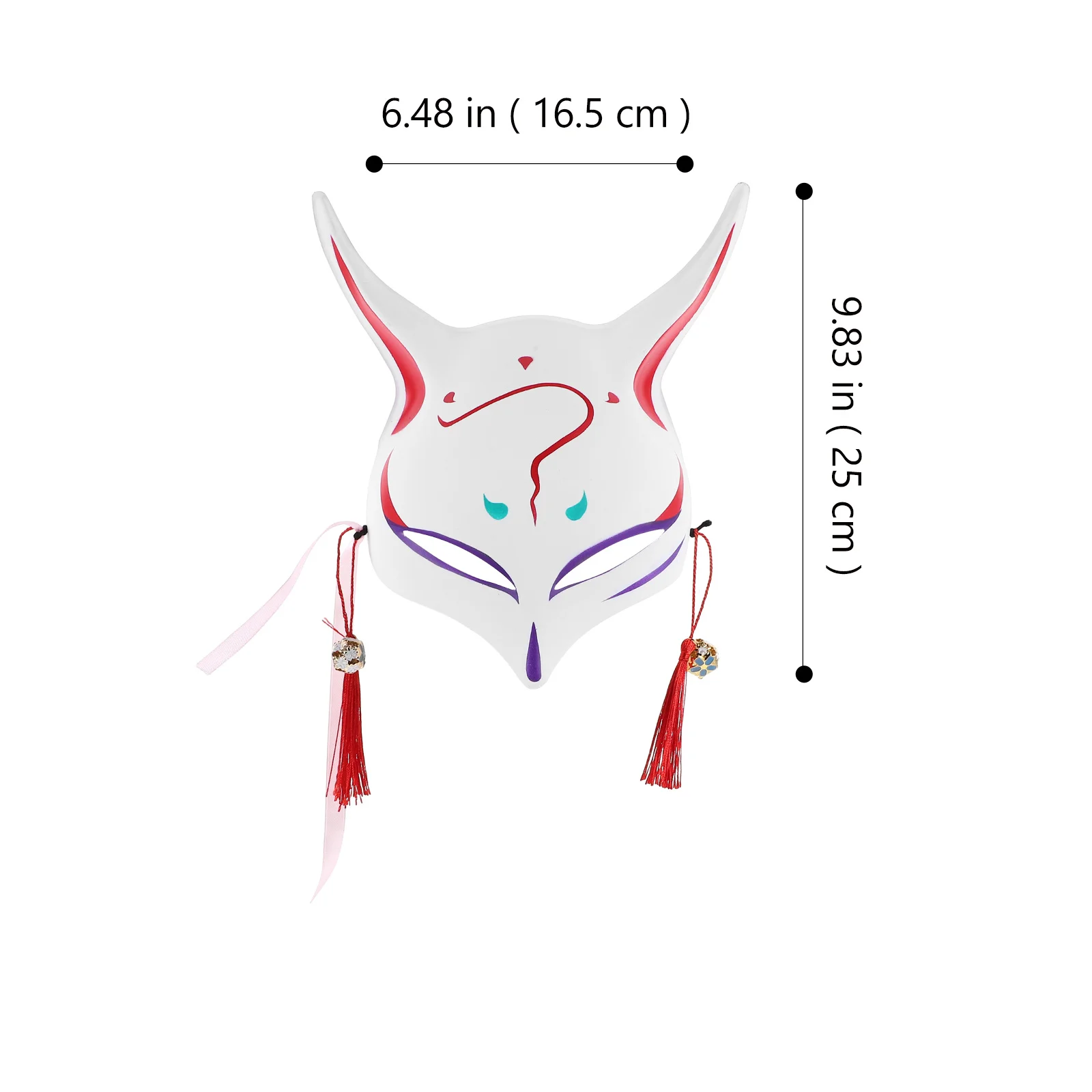 Fox Mask Unique Masquerade Cosplay Shiny and Beautiful Women Halloween Masks Plastic Adult 
Fox Mask Unique Masquerade Cosplay Shiny and Beautiful Women Halloween Masks Plastic Adult