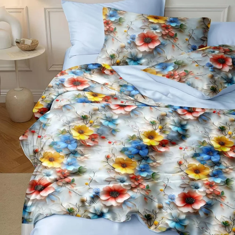 5D Three-Dimensional Relief By Digital Printing Cool Summer Quilt Air Conditioning Quilt Single Double Breathable Thin Quilt 1PC
5D Three-Dimensional Relief By Digital Printing Cool Summer Quilt Air Conditioning Quilt Single Double Breathable Thin Quilt 1PC