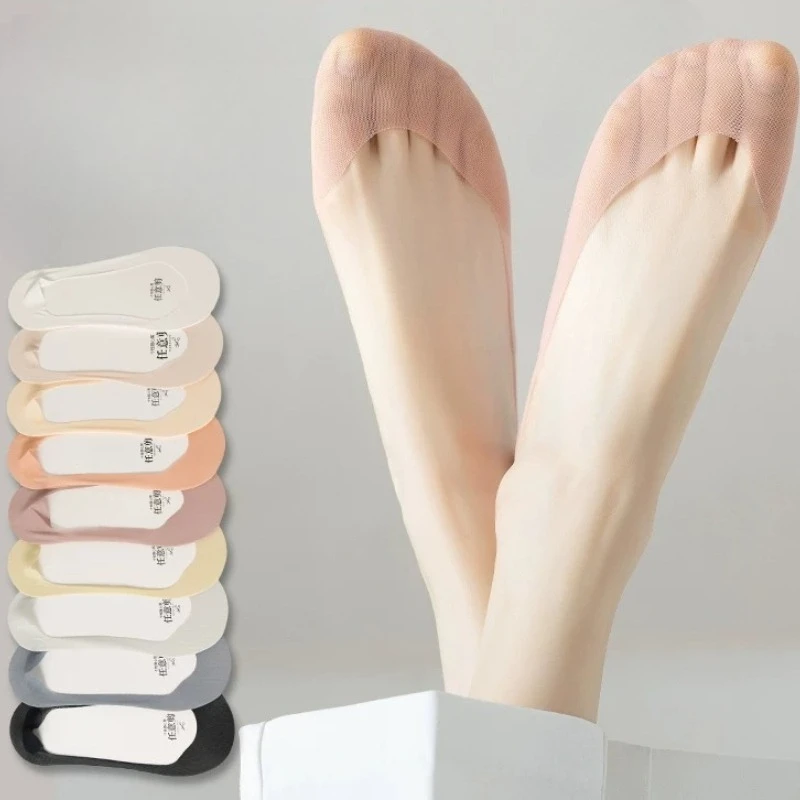 1Pair Solid Colors Women Summer Ultra-thin Mesh No Show Socks Cotton Sole Sweat Absorbent Silicone Anti-slip Invisible Socks
1Pair Solid Colors Women Summer Ultra-thin Mesh No Show Socks Cotton Sole Sweat Absorbent Silicone Anti-slip Invisible Socks