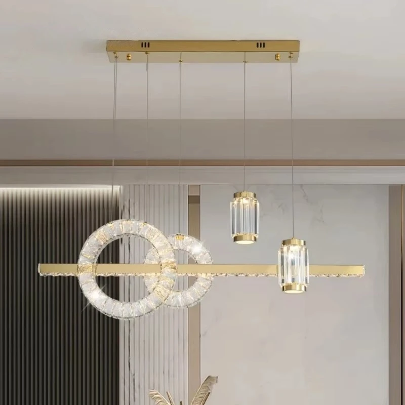 Light Luxury Modern Restaurant Led Chandelier Designer Creativity Is Suitable For Simple Table Lamp Bar Crystal Lamps.
Light Luxury Modern Restaurant Led Chandelier Designer Creativity Is Suitable For Simple Table Lamp Bar Crystal Lamps.