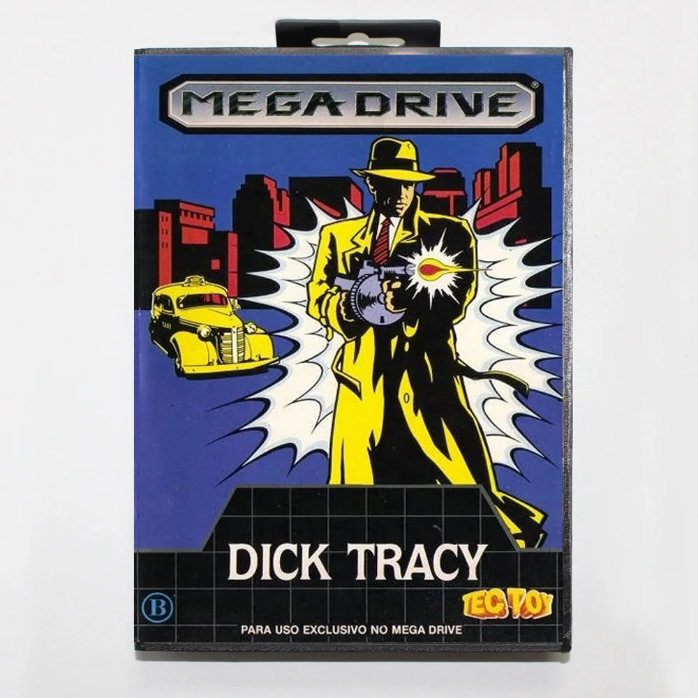 Новое поступление, игровая карта Dick Tracy MD, 16-битный чехол BR для Sega Megadrive Genesis, картридж для игровой консоли
Новое поступление, игровая карта Dick Tracy MD, 16-битный чехол BR для Sega Megadrive Genesis, картридж для игровой консоли