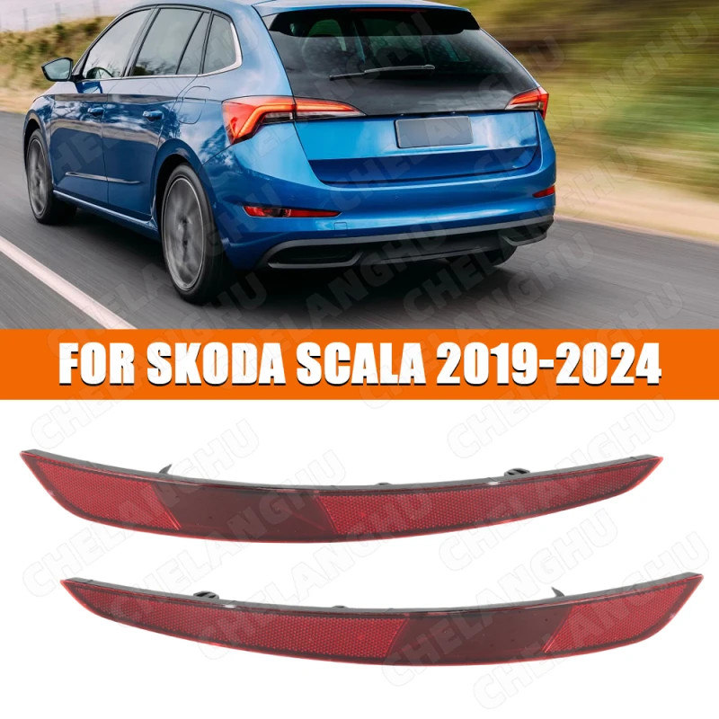 Rear Bumper Reflectors Lights For Skoda Scala 2019 2020 2021 2022 2023 2024 Car Warning Lamps Stop Lamps Brake Light 657945701A
Rear Bumper Reflectors Lights For Skoda Scala 2019 2020 2021 2022 2023 2024 Car Warning Lamps Stop Lamps Brake Light 657945701A
