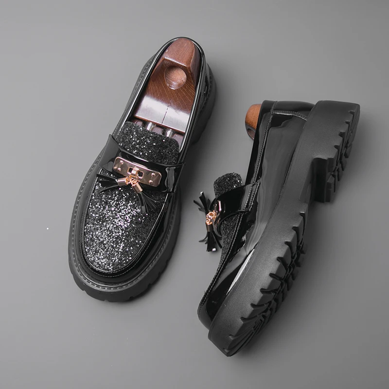 Classic Men Platform Loafers British Casual Comfortable Durable Fashionable Brand of Shoes Outdoor Workwear Shoes Sizes 38 - 46
Classic Men Platform Loafers British Casual Comfortable Durable Fashionable Brand of Shoes Outdoor Workwear Shoes Sizes 38 - 46