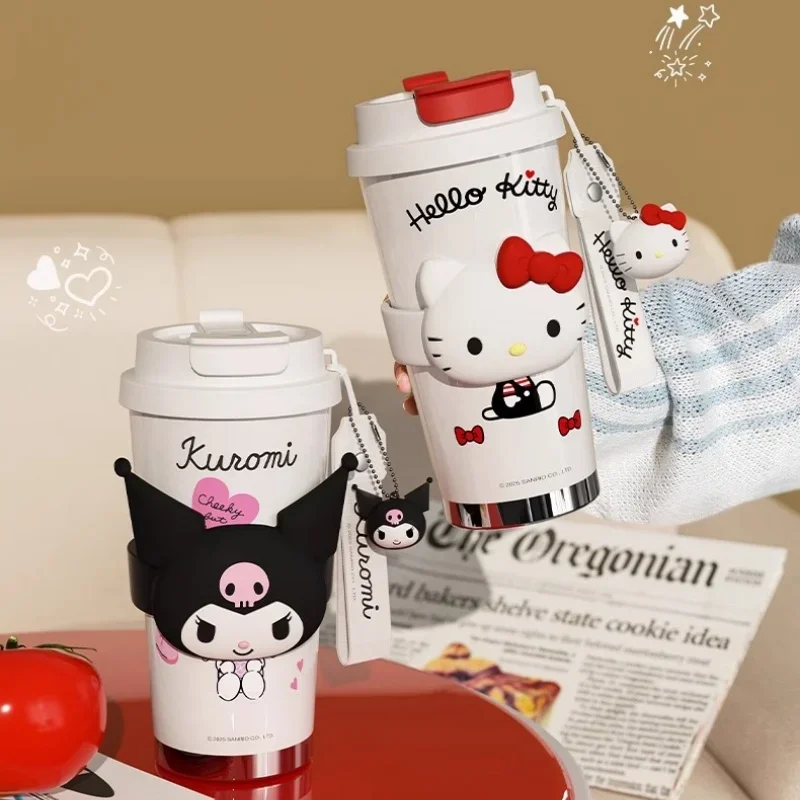520ml Sanrio Hello Kitty Kuromi Tumbler Thermos Bottle Tea Coffee Mug Car Thermos Water Bottle Travel Vacuum Cup Drinking Jug
520ml Sanrio Hello Kitty Kuromi Tumbler Thermos Bottle Tea Coffee Mug Car Thermos Water Bottle Travel Vacuum Cup Drinking Jug