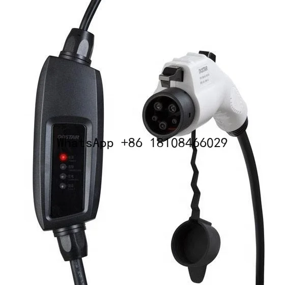 Duosida 16a Ev Charger Type1 J1772 Ev Portable Charger End with NEMA 6-20P Power Plug
Duosida 16a Ev Charger Type1 J1772 Ev Portable Charger End with NEMA 6-20P Power Plug