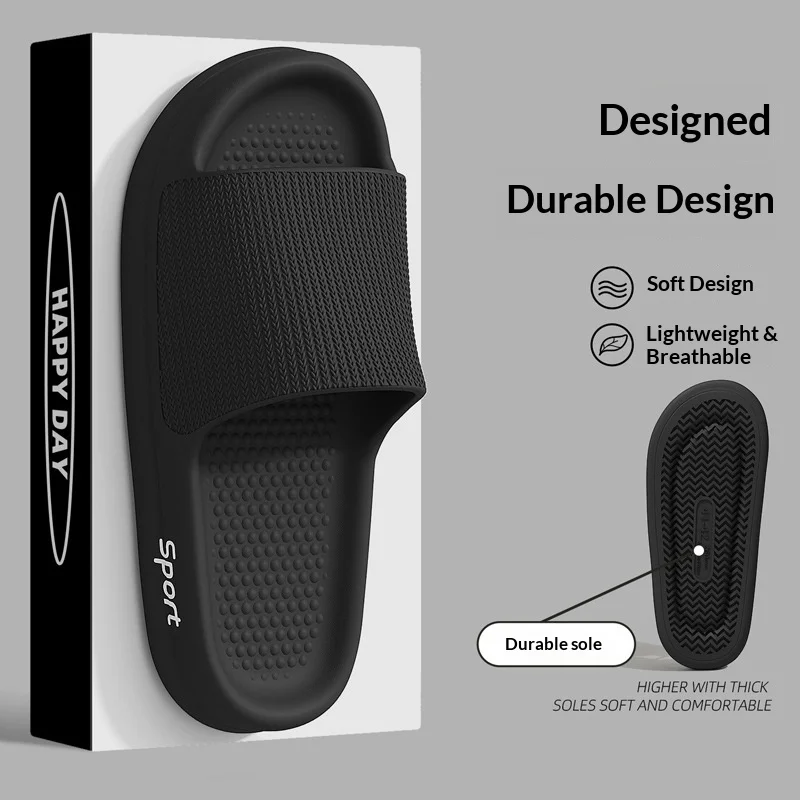 Men Summer EVA Slippers Soft Sole Non Slip Indoor Outdoor Bathroom Shower Sandals Comfortable Home Beach Casual Walking Shoes
Men Summer EVA Slippers Soft Sole Non Slip Indoor Outdoor Bathroom Shower Sandals Comfortable Home Beach Casual Walking Shoes