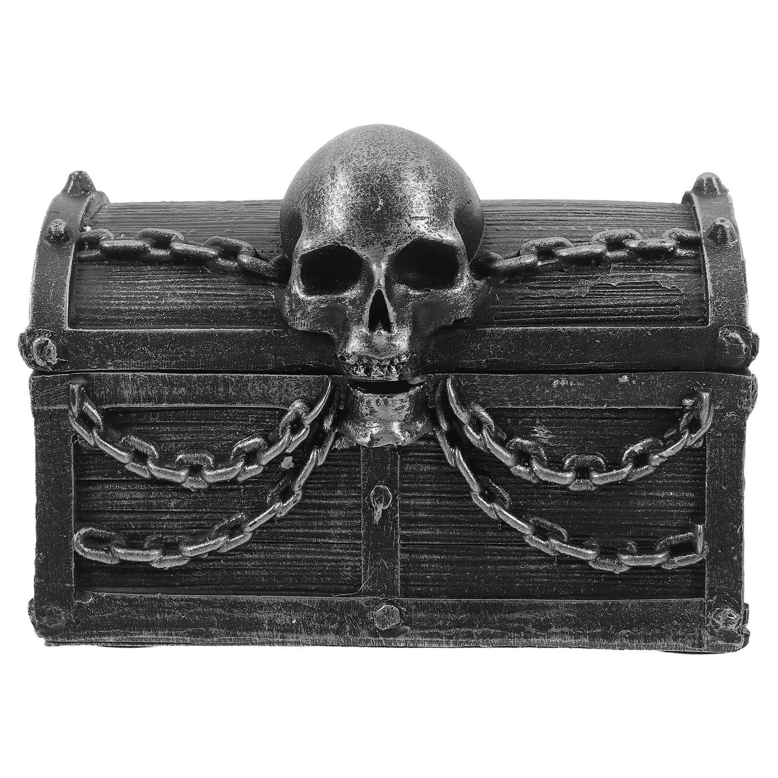 Skull Treasure Chest Multifunctional Resin Jewelry Organizer Storage Box Desktop Decoration Keepsake Container Small Item
Skull Treasure Chest Multifunctional Resin Jewelry Organizer Storage Box Desktop Decoration Keepsake Container Small Item