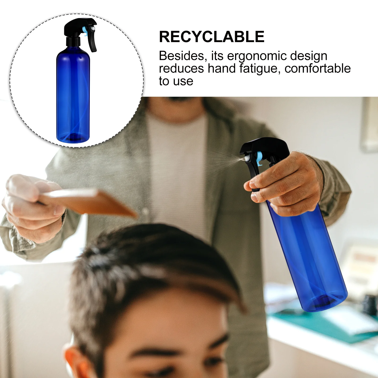 2Pcs Fine Mist Spray Bottle Comfortable Grip 500Ml Multipurpose Home Gardening Watering Spray Pot Hair Salon Cleaning Sprayer
2Pcs Fine Mist Spray Bottle Comfortable Grip 500Ml Multipurpose Home Gardening Watering Spray Pot Hair Salon Cleaning Sprayer