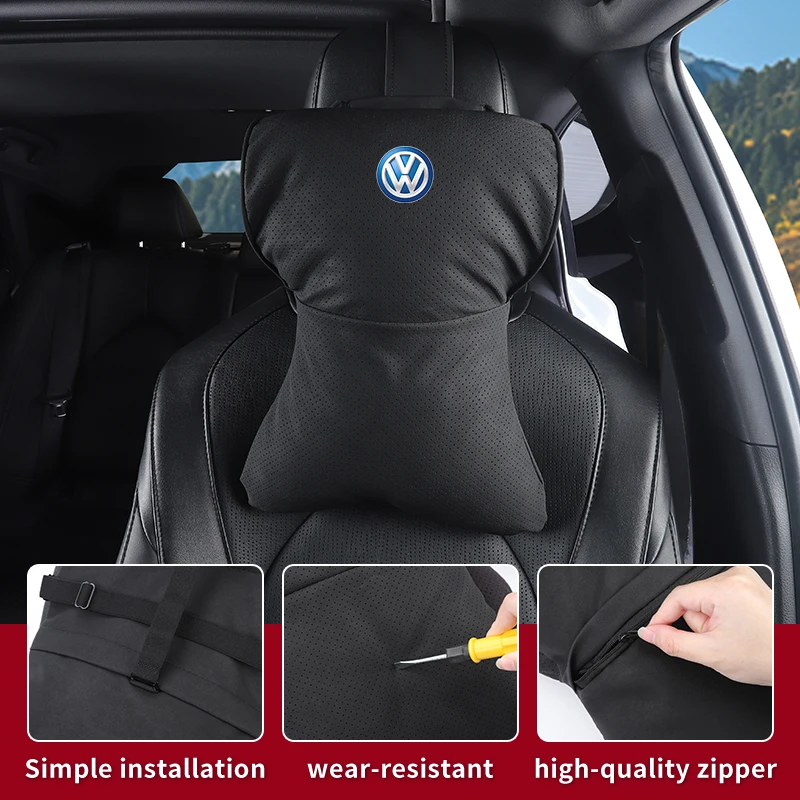 Car Seat Headrest Neck Pillow Neck Support Protection Cushion For Volkswagen VW Passat Golf Tiguan Scirocco Jetta T-ROC Touareg
Car Seat Headrest Neck Pillow Neck Support Protection Cushion For Volkswagen VW Passat Golf Tiguan Scirocco Jetta T-ROC Touareg