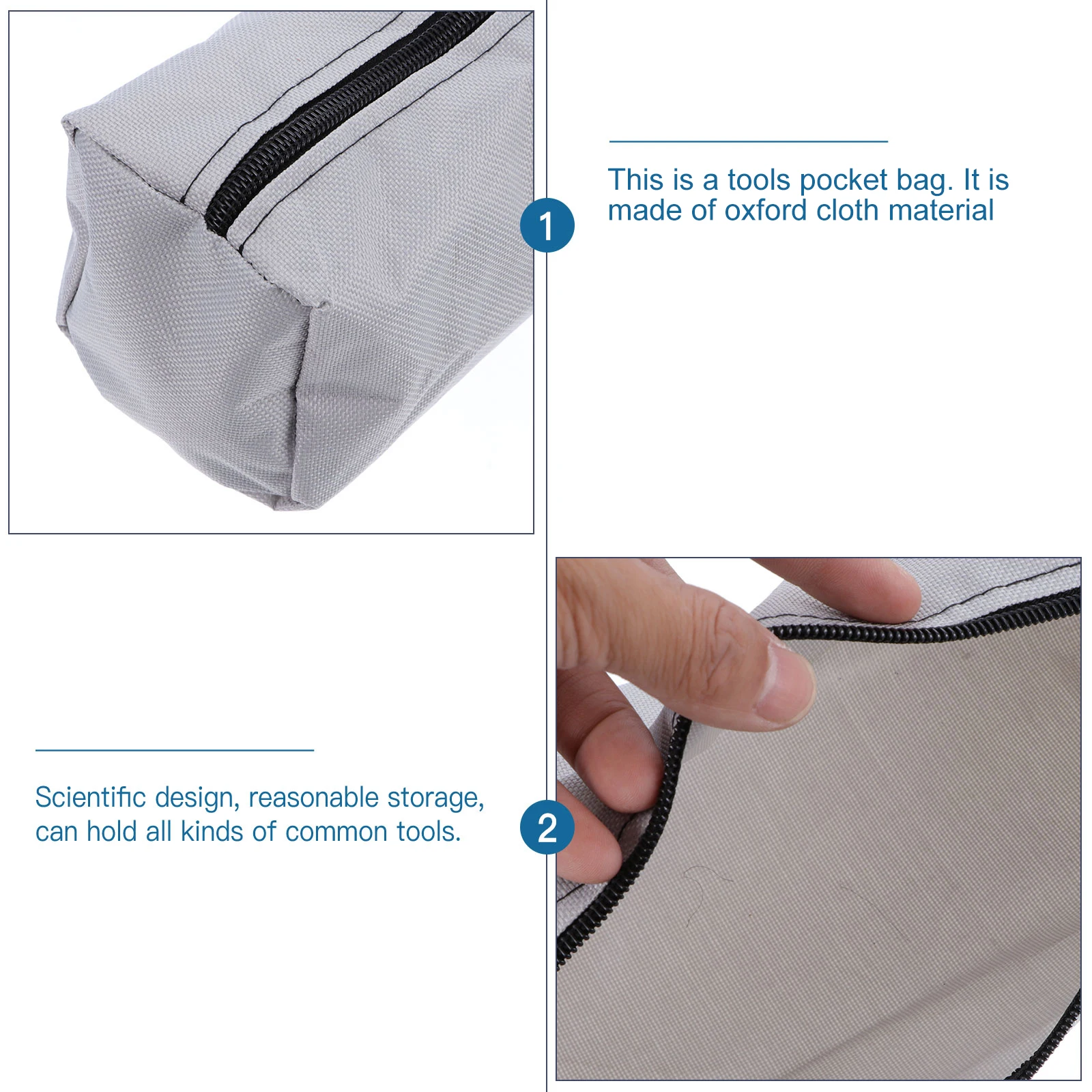 4pcs Tools Pouch Large Capacity Storage Bag Oxford Cloth Waterproof Electrician Toolkit Handbag Portable Tool Bag Zipper 
4pcs Tools Pouch Large Capacity Storage Bag Oxford Cloth Waterproof Electrician Toolkit Handbag Portable Tool Bag Zipper