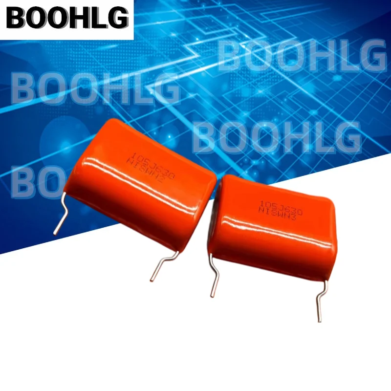 5PCS film capacitor 1.0uf 105 1uF 2J 630V nissei copper pin high-frequency
5PCS film capacitor 1.0uf 105 1uF 2J 630V nissei copper pin high-frequency