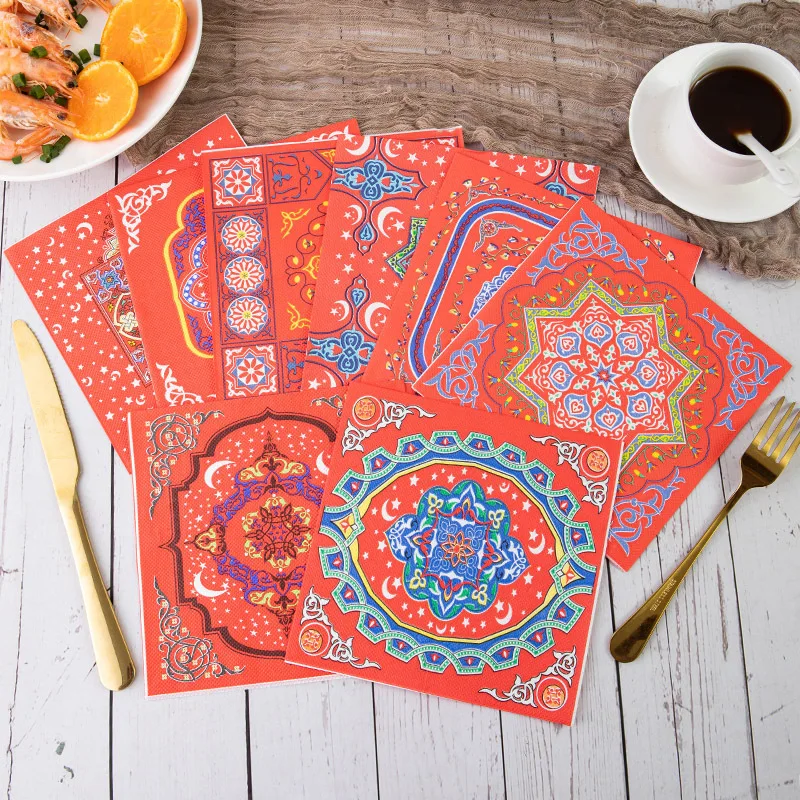 20pcs/pack Disposable Napkins Vintage Printed Dining Table Disposable Tissue DIY Creative Handmade Wedding Party Decoration
20pcs/pack Disposable Napkins Vintage Printed Dining Table Disposable Tissue DIY Creative Handmade Wedding Party Decoration
